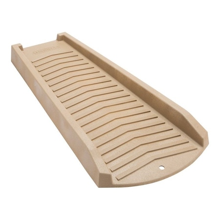 Amerimax Home Products Amerimax 2.5 in. H X 11.5 in. W X 24 in. L Stone Vinyl Splash Block 3013-12